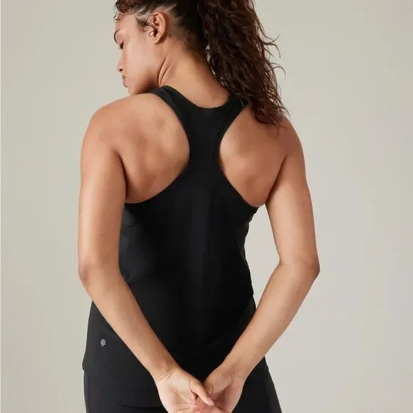 NWT Athleta Ultimate Scoop Tank Black. 2X - Picture 4 of 8